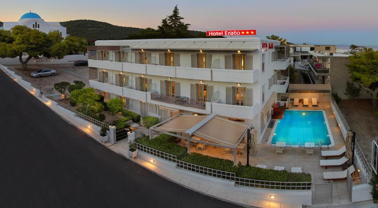Erato Hotel Agia Marina  Esterno foto